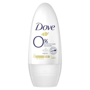 Dove Roll-on Original ohne Aluminium/Alkohol, (für 24h Schutz mit 1/4 Pflegecreme) 1er Pack (50 ml)