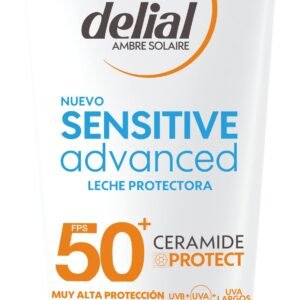Garnier Delial Sensitive Advanced - Sonnenmilch für klare, empfindliche und sonnenintolerante Haut, IP50+, 175 ml