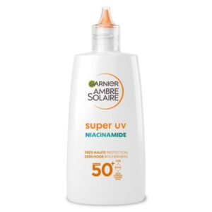 Garnier Ambre Solar Super UV Niacinamid Fluid gegen Unreinheiten LSF 50+ 40 ml