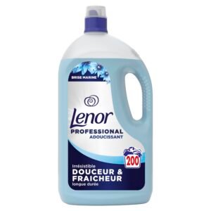 Lenor Professioneller Meeresbrise Enhancer für Kleidung/Weichspüler, 200 Waschgänge, 4 l, unwiderstehliche Weichheit und Frische, entwickelt für Profis