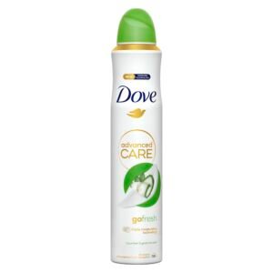 Dove Deodorant Spray 48h Gurke und alkoholfreier grüner Tee für Damen, mit 100% natürlichem Nähröl und 1/4 Feuchtigkeitscreme, 200 ml