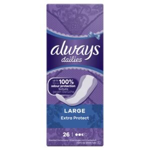 Always Extra Large Dailies Protect Pantyliners, 3er Pack(3 x 90 g)