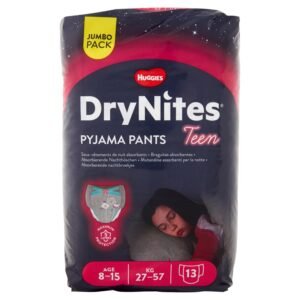 Drynites hochabsorbierende Pyjama Unterhosen, für Mädchen, Jumbo 8-15 Jahre 13 Stück