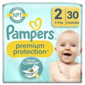 Pampers Premium Protection Size 2, 30 Nappies, 4 kg - 8 kg