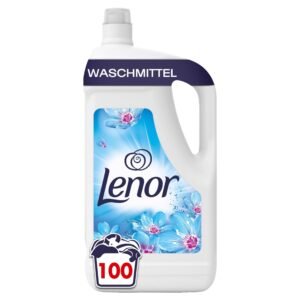 LENOR Universal Flüssigwaschmittel Aprilfrisch 100 Waschladungen, Tiefenreinheit auch bei Kaltwäsche & 3-mal länger anhaltende Frische