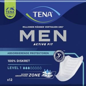 Tena Men Hygiene-Einlagen Level 1, 12er Packung