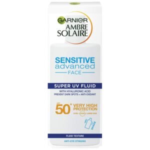 GARNIER Ambre Solaire Flüssig-Sonnenschutz Sensitive Advanced Super UV Fluid (Shaka) 40ml