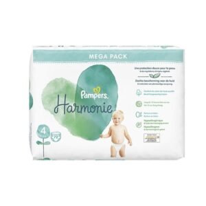 Pampers Harmonie 72 Windeln, Größe 4 (9-14 kg)