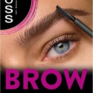 Syoss Augenbrauen Kit Augenbrauenfarbe 4-1 Dunkelbraun Stufe 3 (17 ml), Augenbrauen färben für einen natürlichen Look und ein langanhaltendes Ergebnis