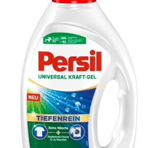 Persil Universal Kraft-Gel (20 Waschladungen), Flüssigwaschmittel mit Tiefenrein Technologie, Waschmittel für reine Wäsche und hygienische Frische für die Maschine, wirksam ab 20°C