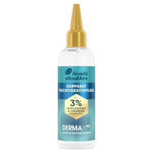 Head & Shoulders DermaXPro Instant Kopfhaut-Feuchtigkeitspflege145ml mit Niacinamid und Ceramid-Komplex für Trockene, Spannende Kopfhaut
