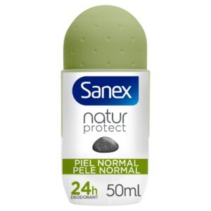 Sanex Natur Protect, Deodorant für Männer oder Frauen, Roll-On-Deodorant, Normalhaut, 50 ml