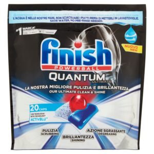Finish Quantum Max Spülmaschinentabs, Regular, 20 Tabs