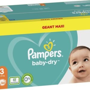 Pampers - Baby-dry Windeln, Große 3-104 Stücke