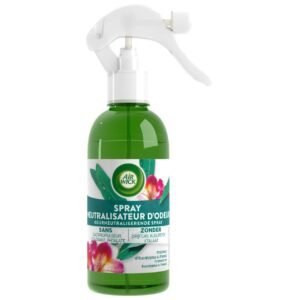 Air Wick Geruchsneutralisierendes Spray mit ätherischen Ölen, Eukalyptus und Freesie, Weiß, 237 ml (1 Stück)