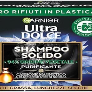 Garnier Ultra Dolce Charcoal Shampoo Feste 60 g