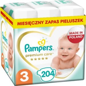 Pampers , Monthly Box S3 204 pcs