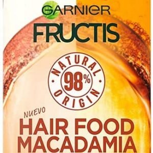 Garnier Fructis Hair Food Champú Macadamia Alisadora - 350 Ml