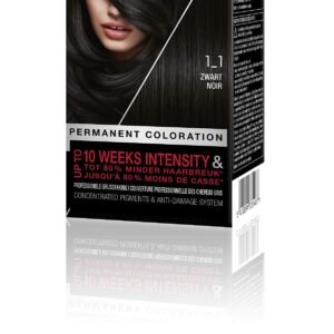 Syoss Color baseline 1-1 black haarverf - 1set