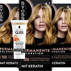 Syoss Permanente Coloration Honigblond 8_7