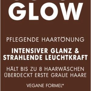 Syoss Color Glow Pflegende Haartönung Tiefes Braun, semi-permanente Coloration Stufe 1 (1x 100 ml), für strahlende Farbintensität bis zu 8 Haarwäschen, ohne das Haar zu schädigen