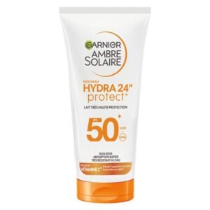 Garnier Ambre Solaire Hydra Protect 24H Milch, sehr hoher Schutz, LSF 50+, 50 ml