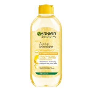 Garnier SkinActive Micellierwasser mit Vitamin C, für feine und nicht gleichmäßige Haut, ohne Ausspülen, 400 ml