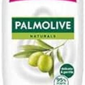 Palmolive Duschbad Naturals Olivgrün und feuchtigkeitsspendende Milch, 2 x 750 ml