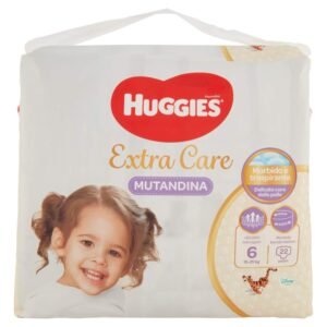 Huggies Extra Care, Windeln, Größe 6 (16-30 kg), atmungsaktiv, sehr saugfähig, Disney-Design, 22 Stück