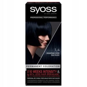 Syoss Haarfarbe 1-4 Marineblau Schwarz x2