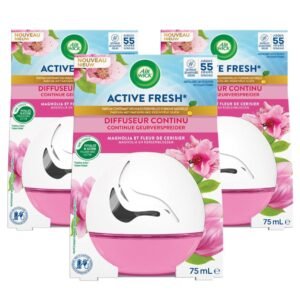 AIRWICK 3 Stück Continu Active Fresh Magnolia Diffuser 75 ml