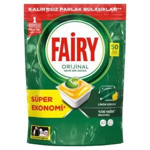 Fairy All-in-One Spülmaschinen Kapsel Zitrone 50 Stück