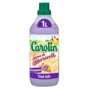 CAROLIN - Nettoyant Sols - au savon de Marseille - 1L