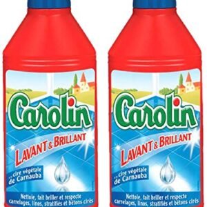 Carolin Bodenreinigungsmittel, verleiht Glanz, 1 l, 2 Stück