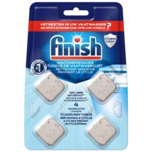 Finish Maschinenreiniger während der Wäsche - 4 Stück