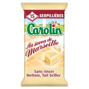 Carolin Reinigungstücher, Savon de Marseille, 15 Stück