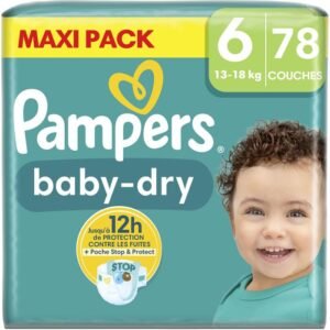 Windeln, Größe 6 (13-18 kg), 78 Windeln