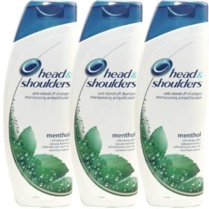 3 x head & shoulders cool menthol Anti Schuppen / Shampoo / 400 ml